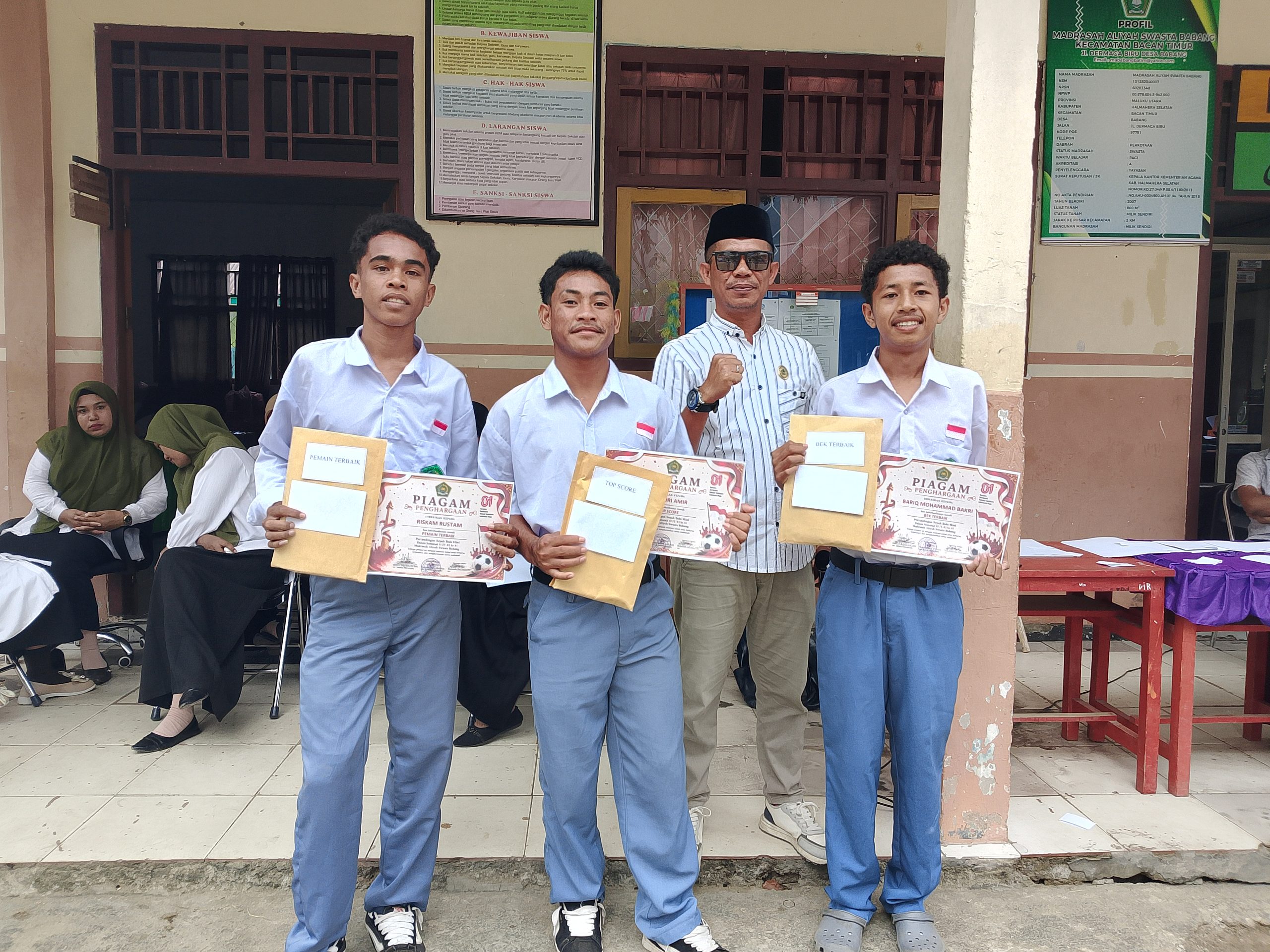 Tiga Siswa MAS Babang Raih Penghargaan Individu dalam Semarak HUT RI ke-81 Tiga Siswa MAS Babang Raih Penghargaan Individu dalam Semarak HUT RI ke-81